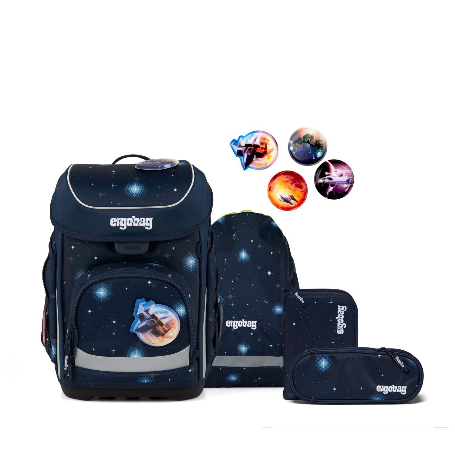 Ergobag Cubo Schulranzen Set 5-teilig