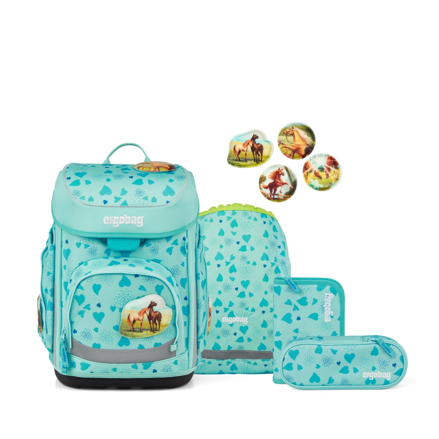 Ergobag Cubo Schulranzen Set 5-teilig