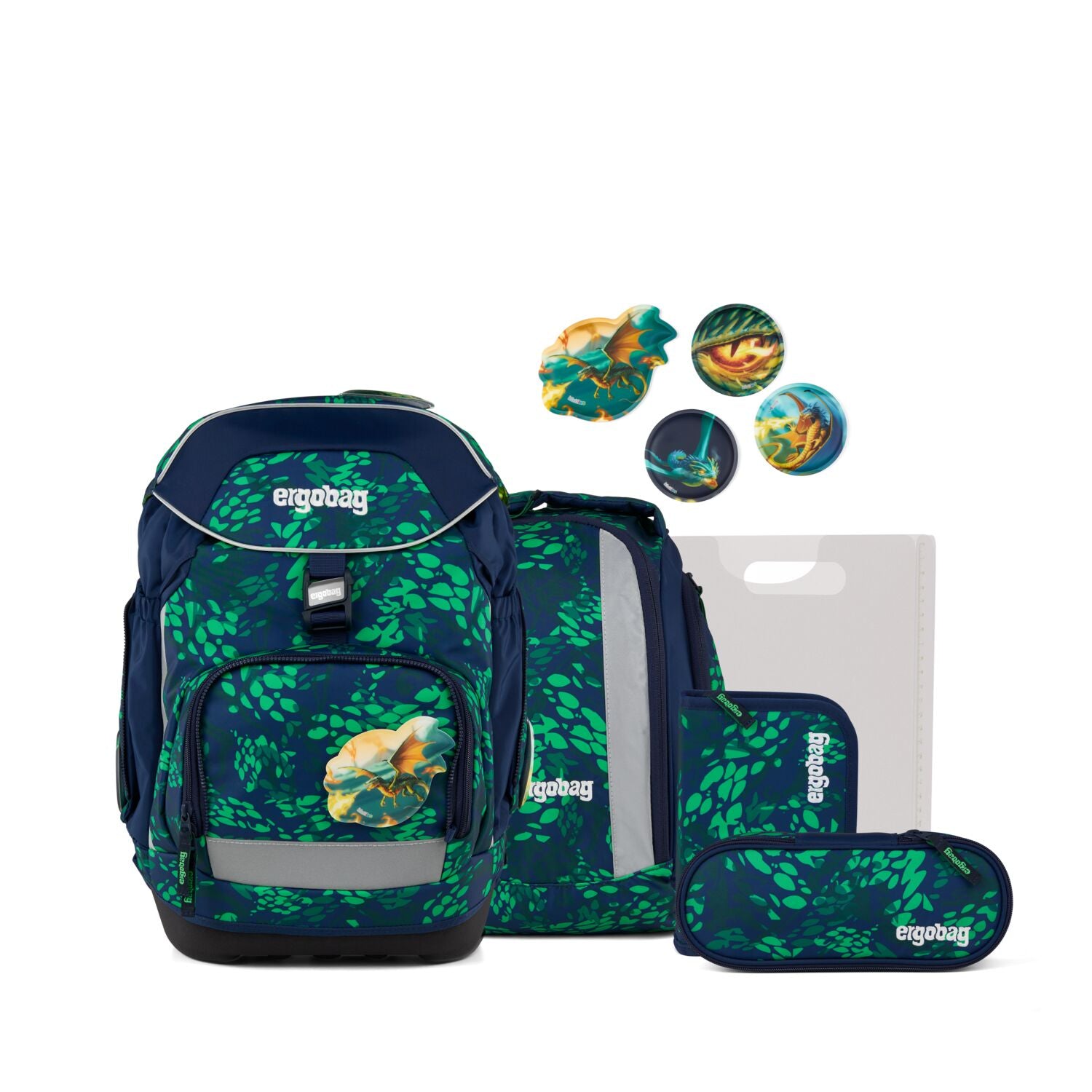 Ergobag Pack Schulrucksack Set 6-teilig