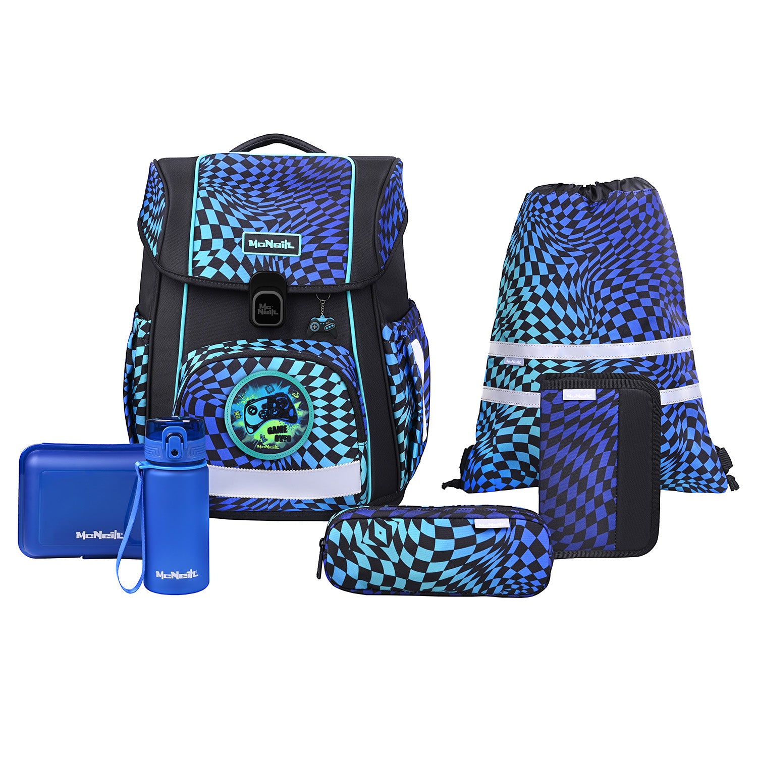 McNeill Bravo Schulranzen-Set 9-teilig