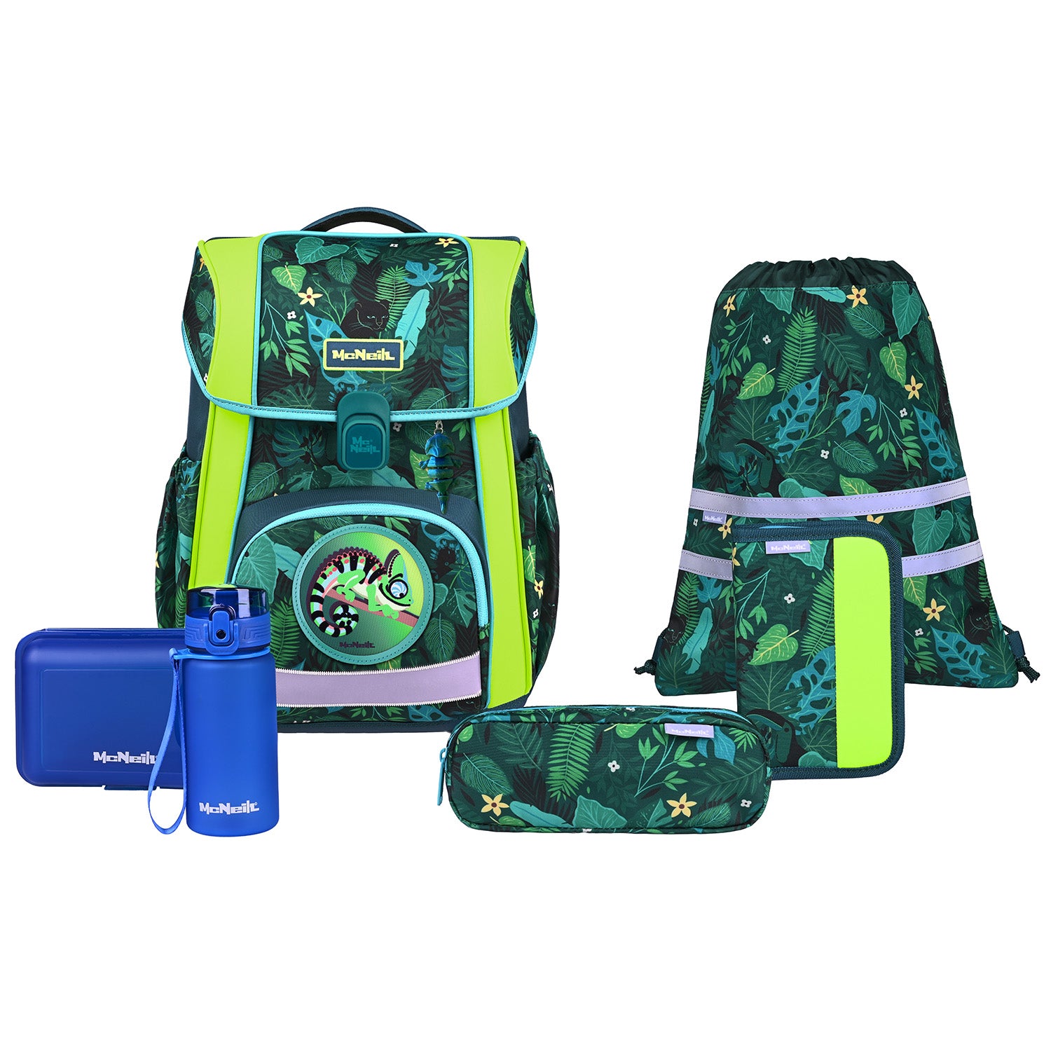 McNeill Bravo Schulranzen-Set 9-teilig