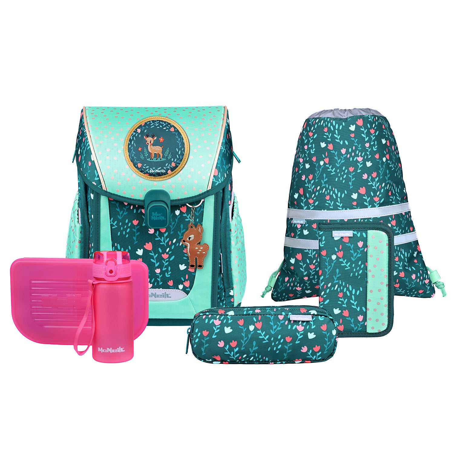 McNeill Primo Schulranzen-Set 9-teilig