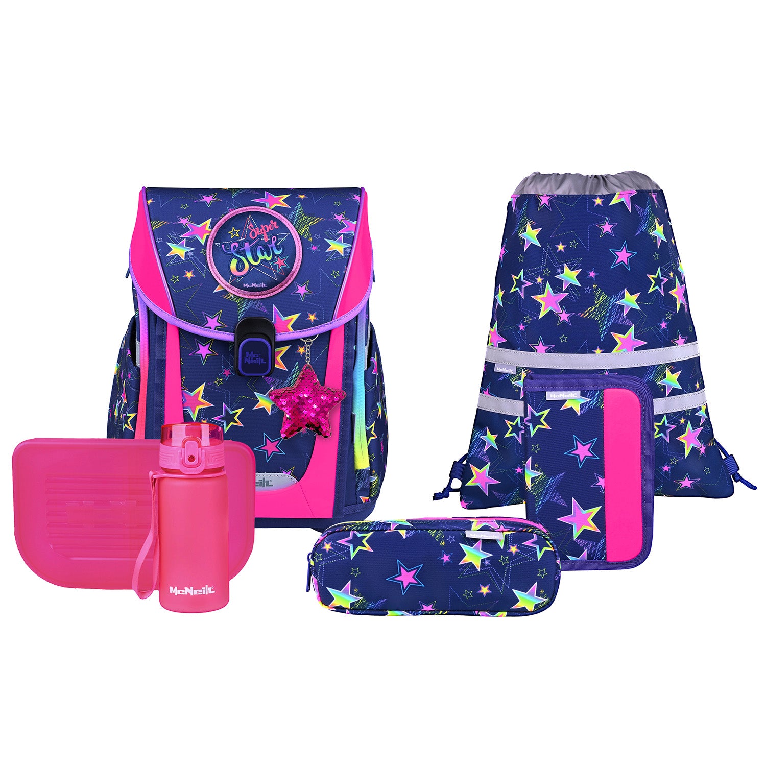 McNeill Primo Schulranzen-Set 9-teilig