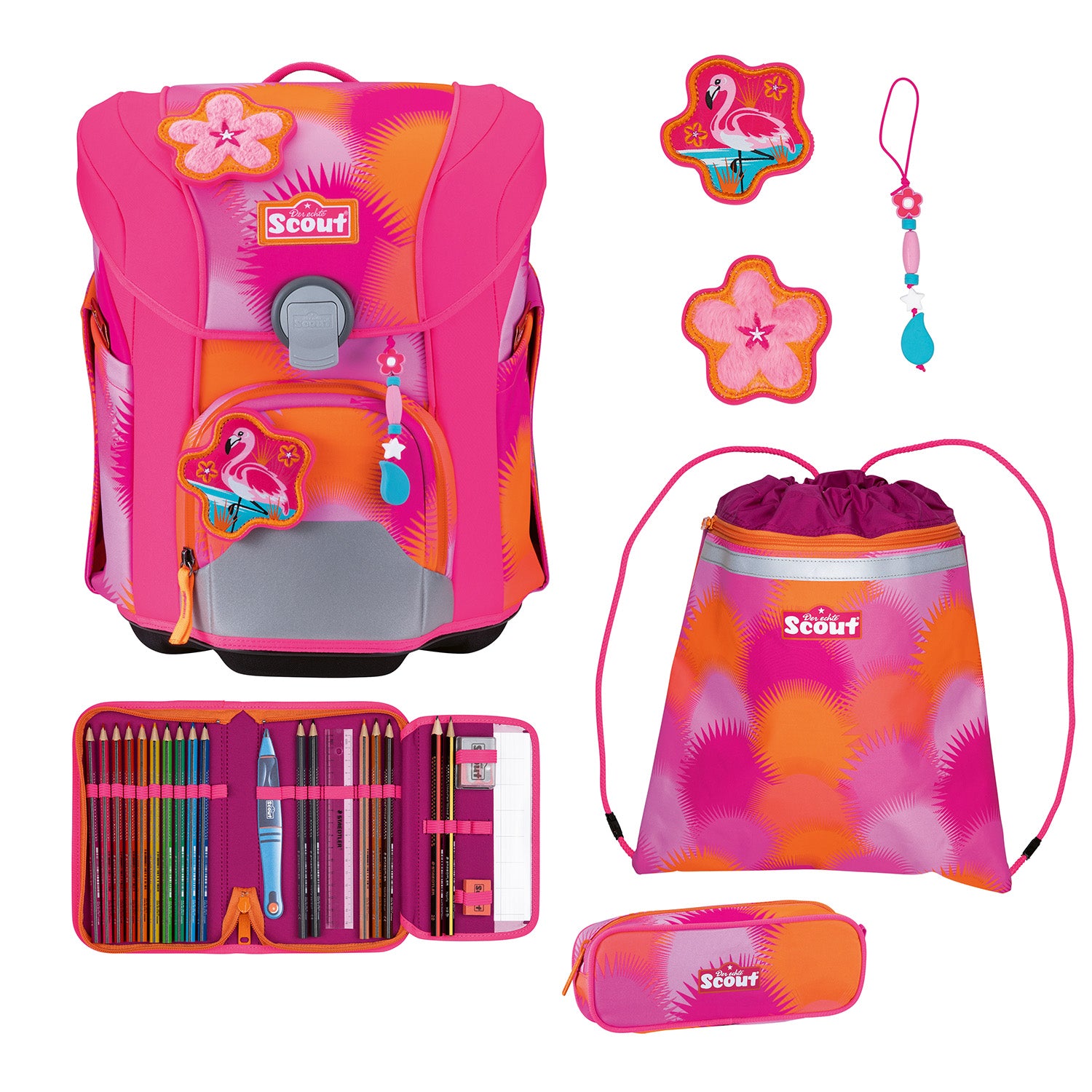 Scout Micro Schulranzen-Set 4-teilig