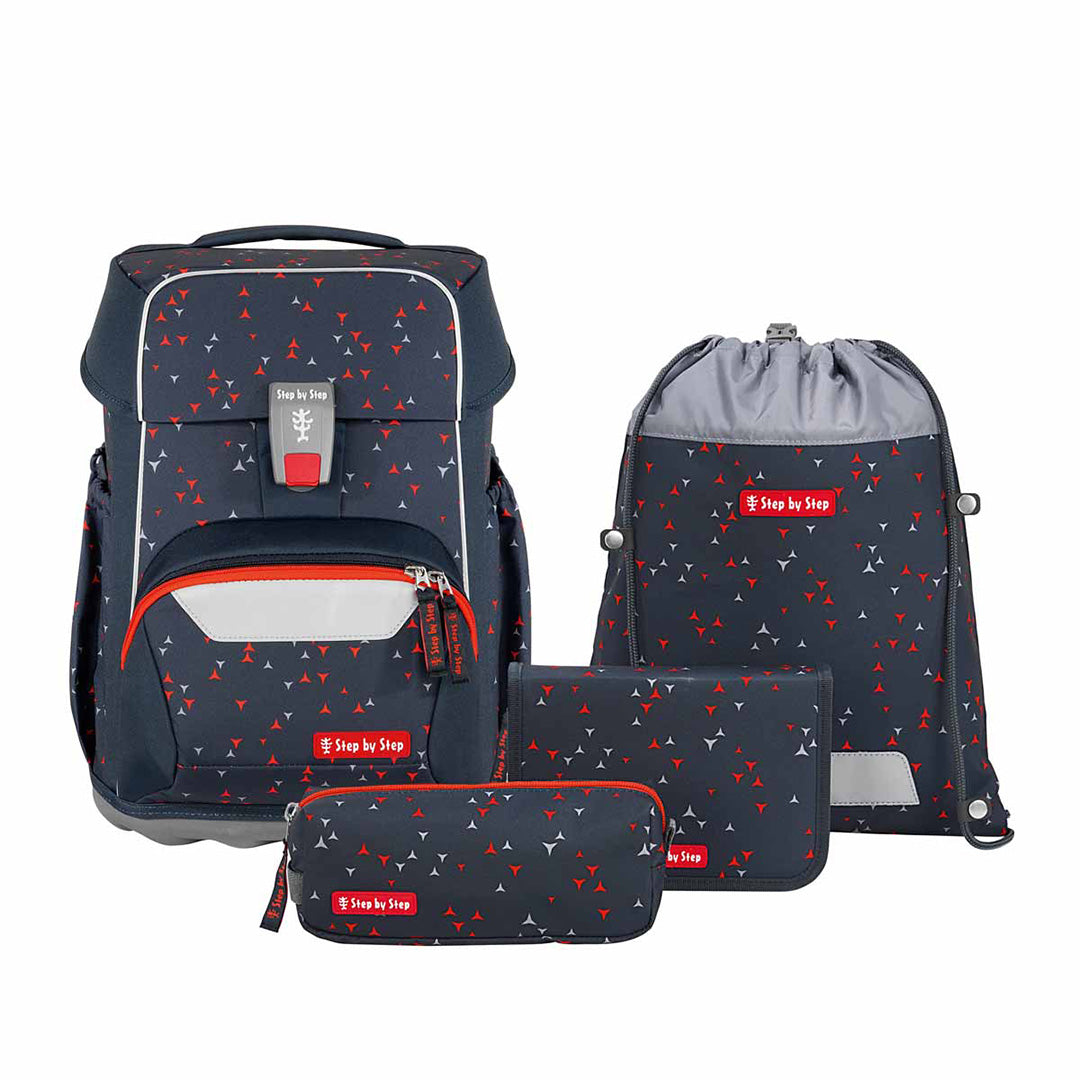 Step by Step Basis Schulranzen Set 4-teilig