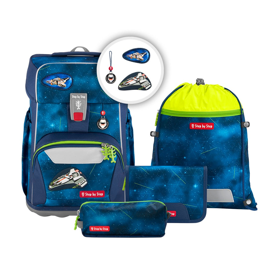 Step by Step Giant - Schulrucksack-Set 5-teilig