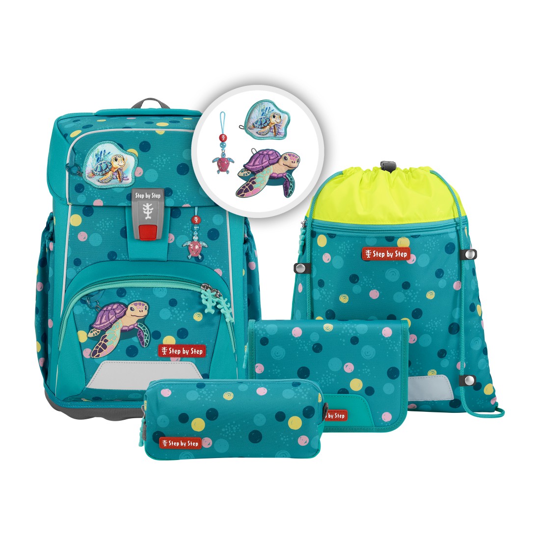 Step by Step Giant - Schulrucksack-Set 5-teilig