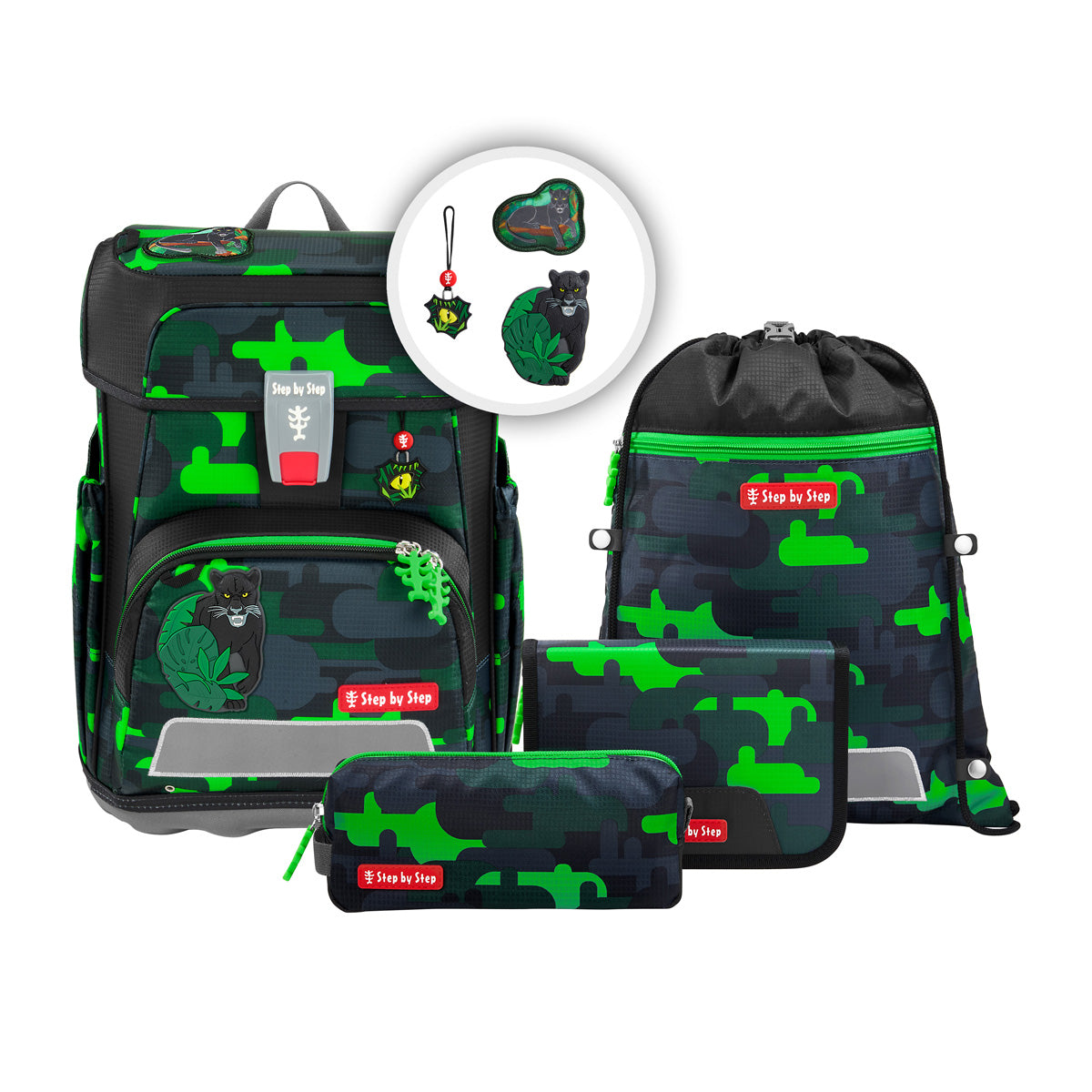 Step by Step Cloud - Schulranzen-Set 5-teilig