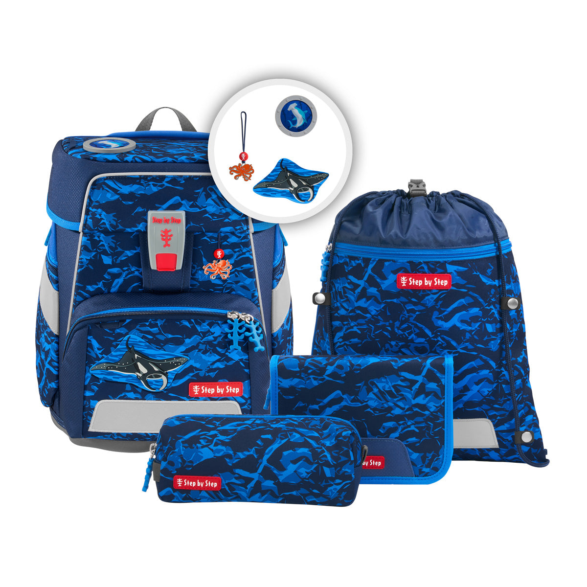 Step by Step Space - Schulranzen-Set 5-teilig