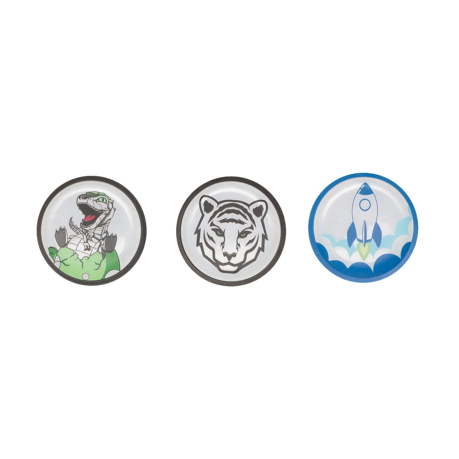 Beckmann Buttonpaket Reflektoren 3 pk