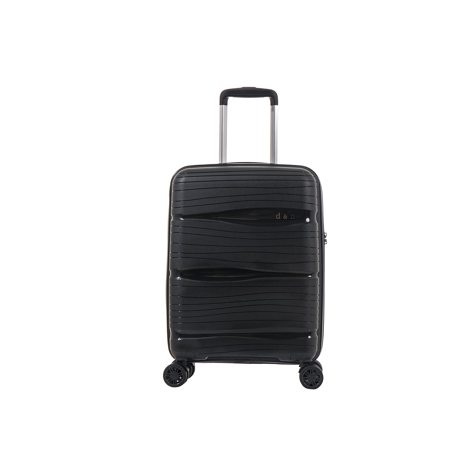 D&N Lederwaren Travel Line 4300 4 Rollen Bordtrolley 55cm