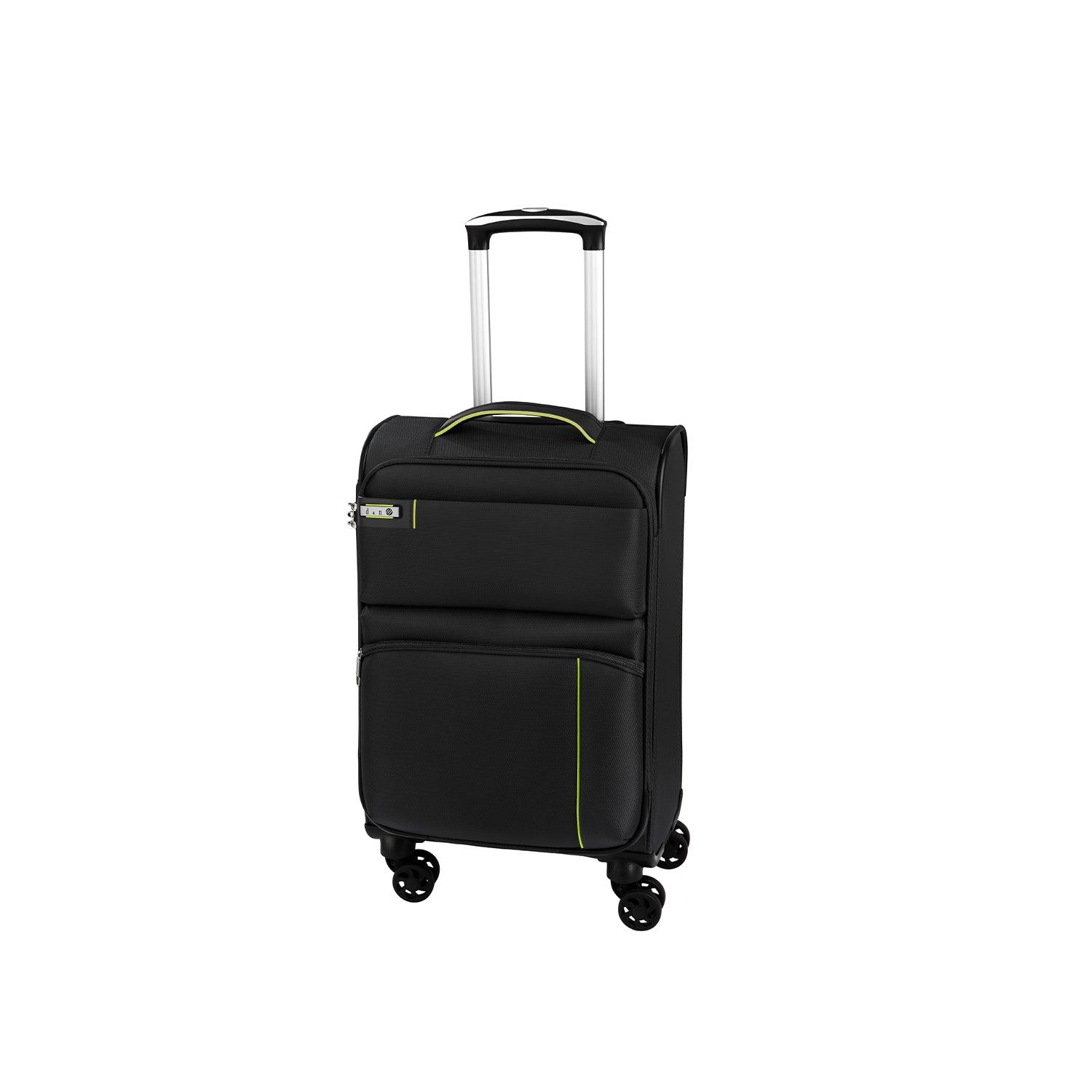 D&N Lederwaren Travel Line 6704 - 4-Rollen Trolley M 65cm EXP