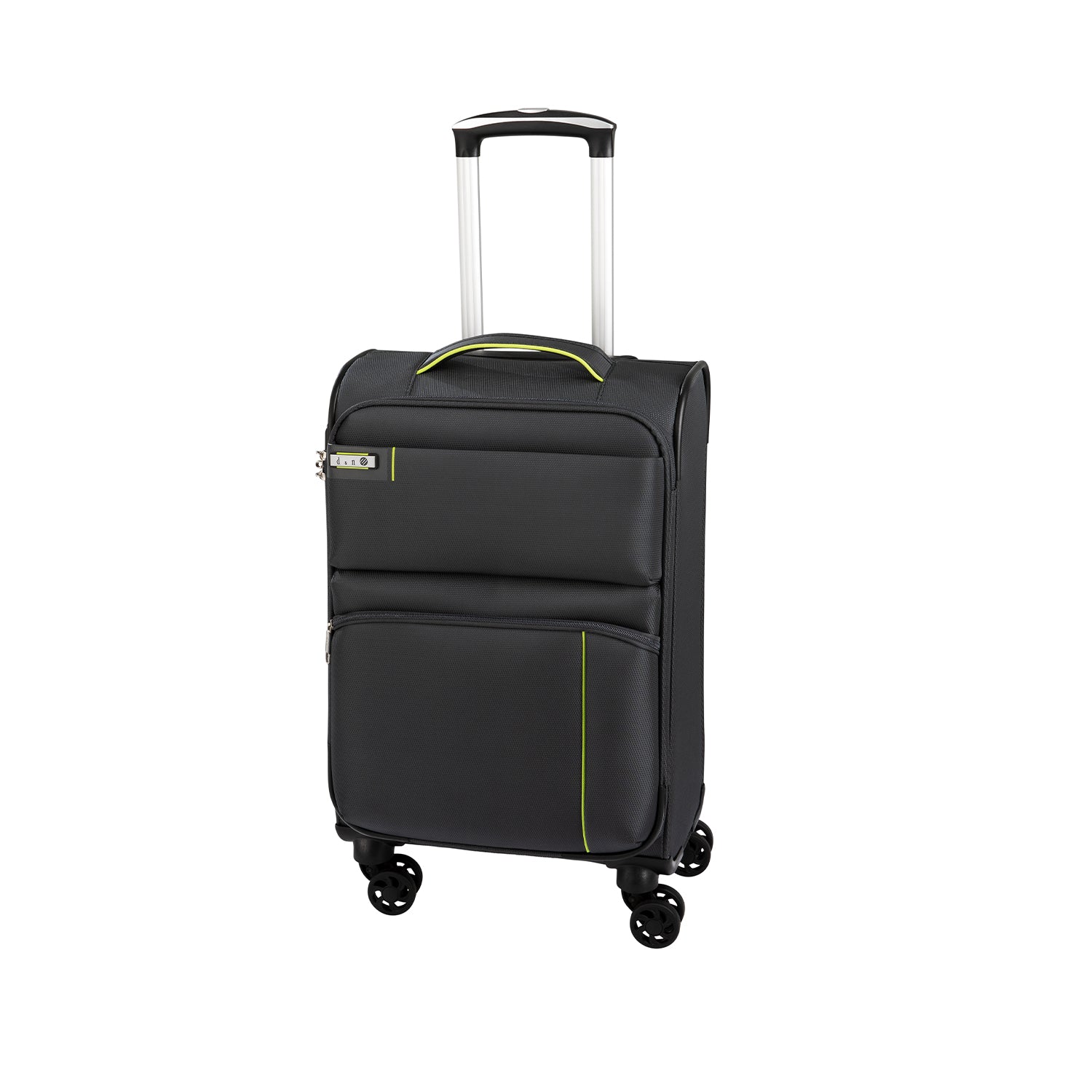 D&N Lederwaren Travel Line 6704 - 4-Rollen Trolley L 75cm EXP