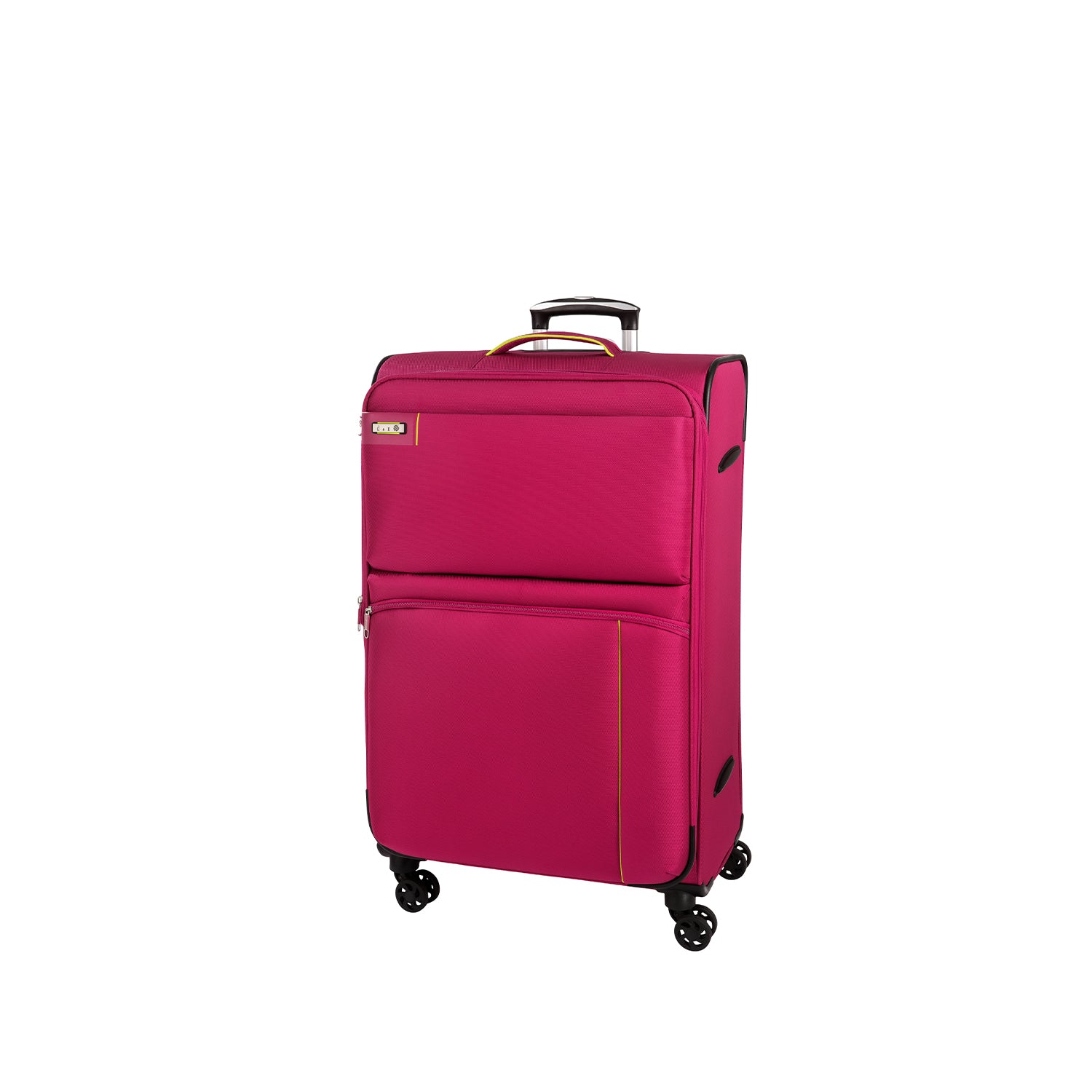D&N Lederwaren Travel Line 6704 - 4-Rollen Trolley L 75cm EXP