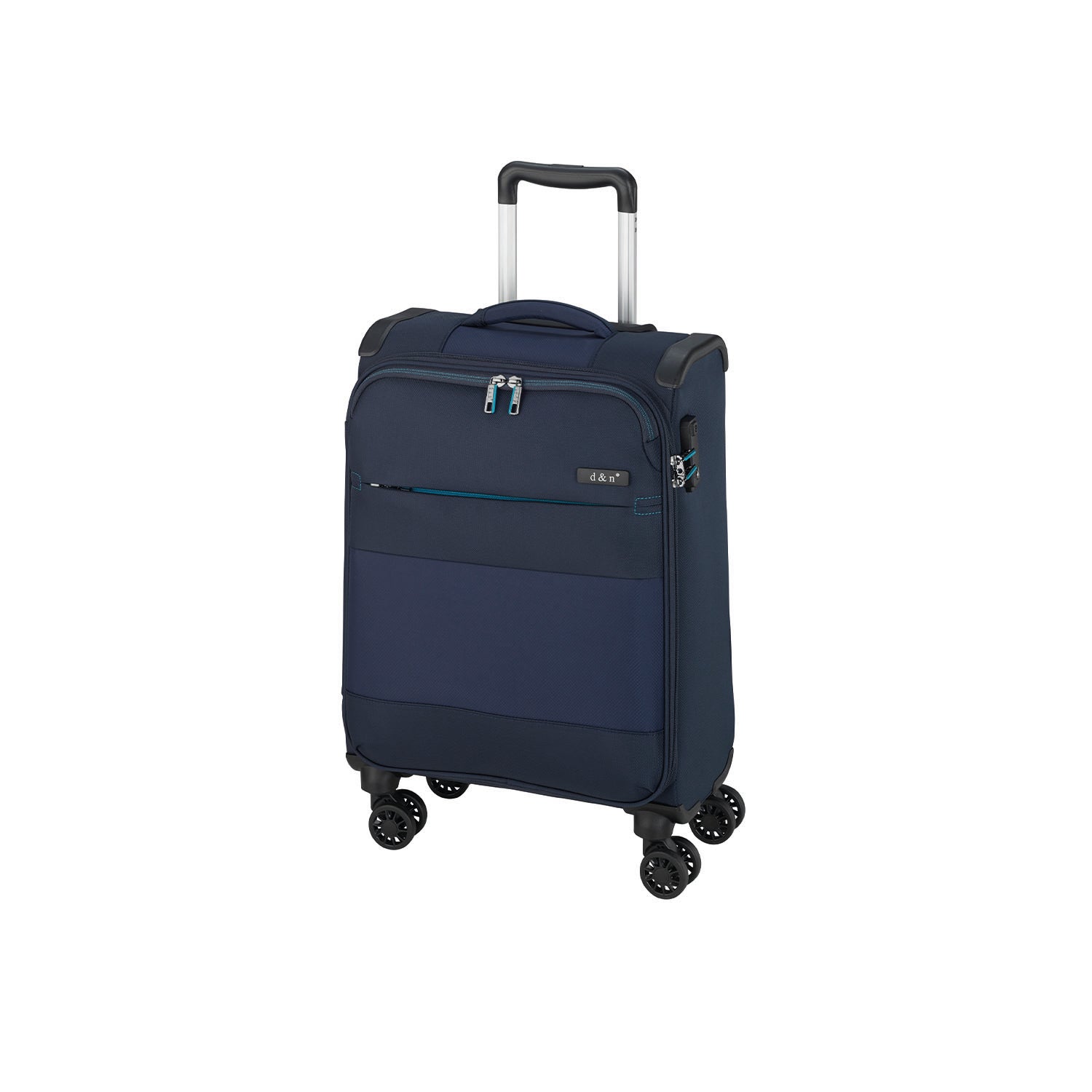 D&N Lederwaren Travel Line 9004 4 Rollen Bordtrolley 55cm