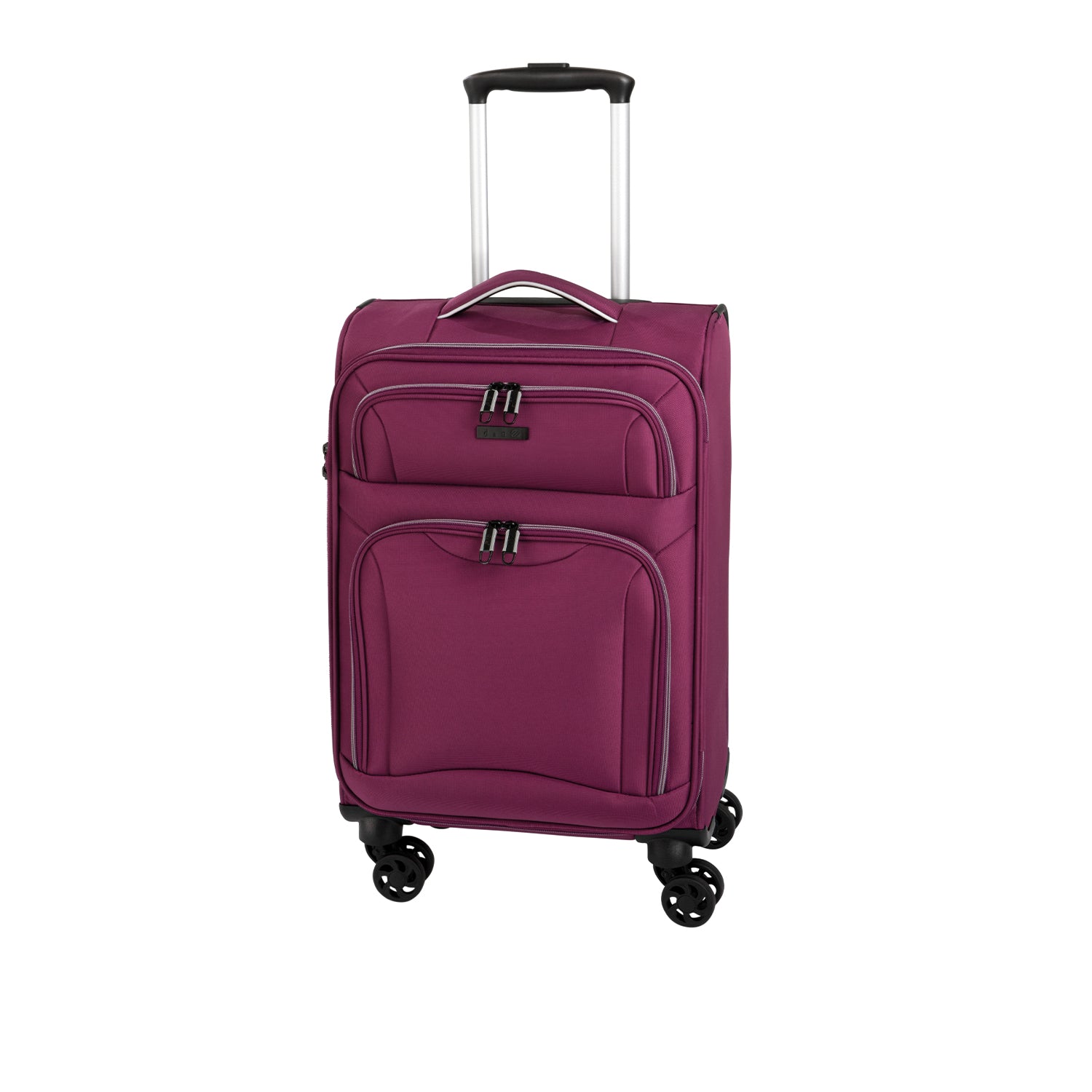D&N Lederwaren Travel Line 9204 - 4 Rollen Trolley 66cm erw.