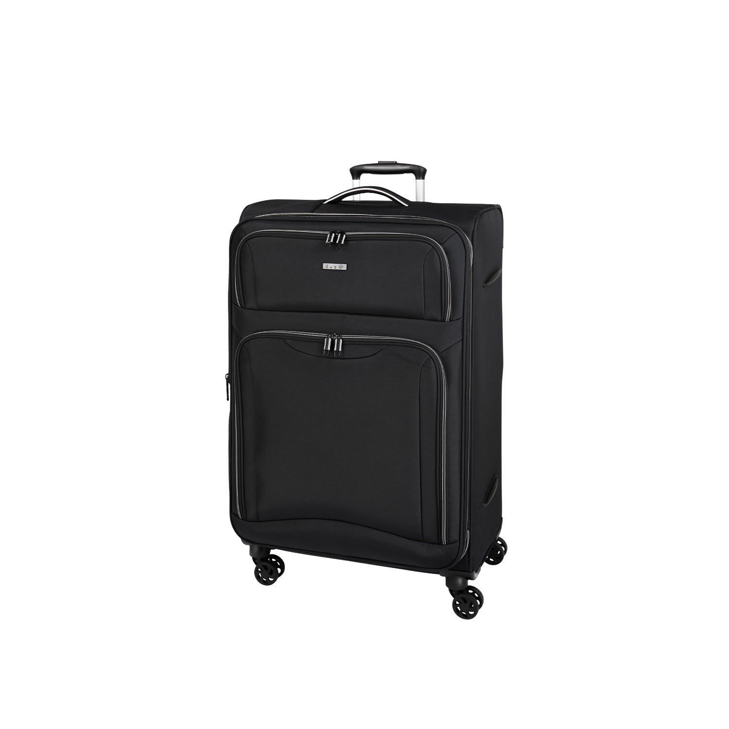 D&N Lederwaren Travel Line 9204 - 4 Rollen Trolley 66cm erw.