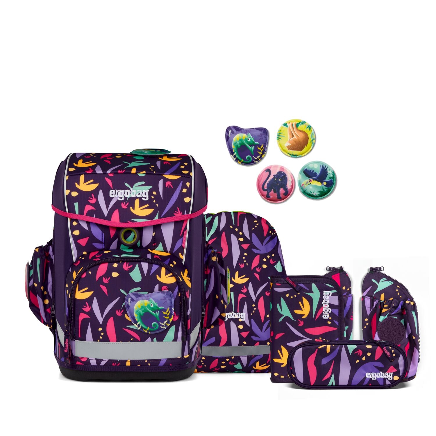 Ergobag Cubo Light Schulranzen Set 6-teilig 2.5