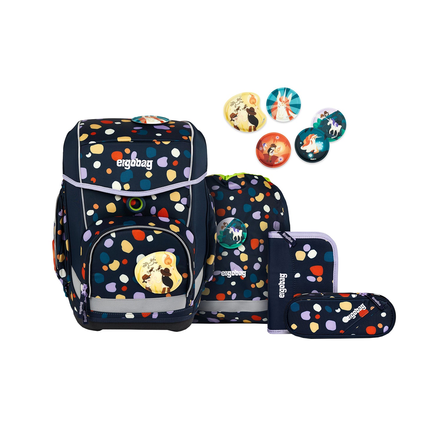 Ergobag Cubo Schulranzen Set 5-teilig 2.4