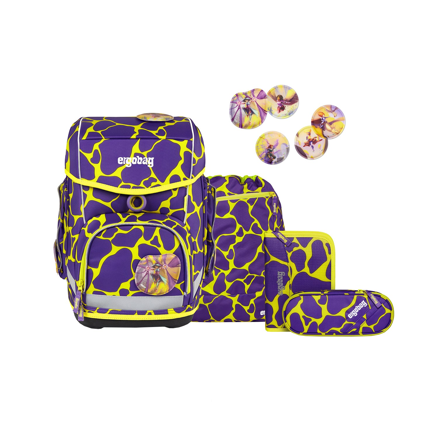 Ergobag Cubo Schulranzen Set 5-teilig 2.4