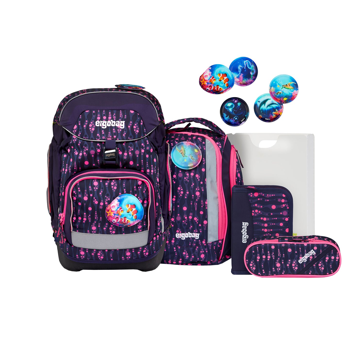 Ergobag Pack Schulrucksack Set 6-teilig 2.4