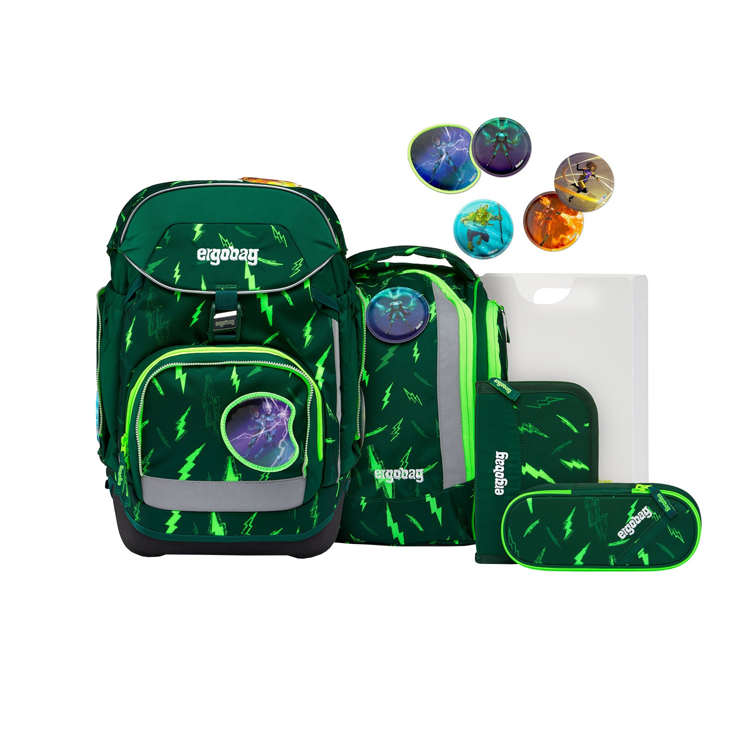 Ergobag Pack Schulrucksack Set 6-teilig 2.4