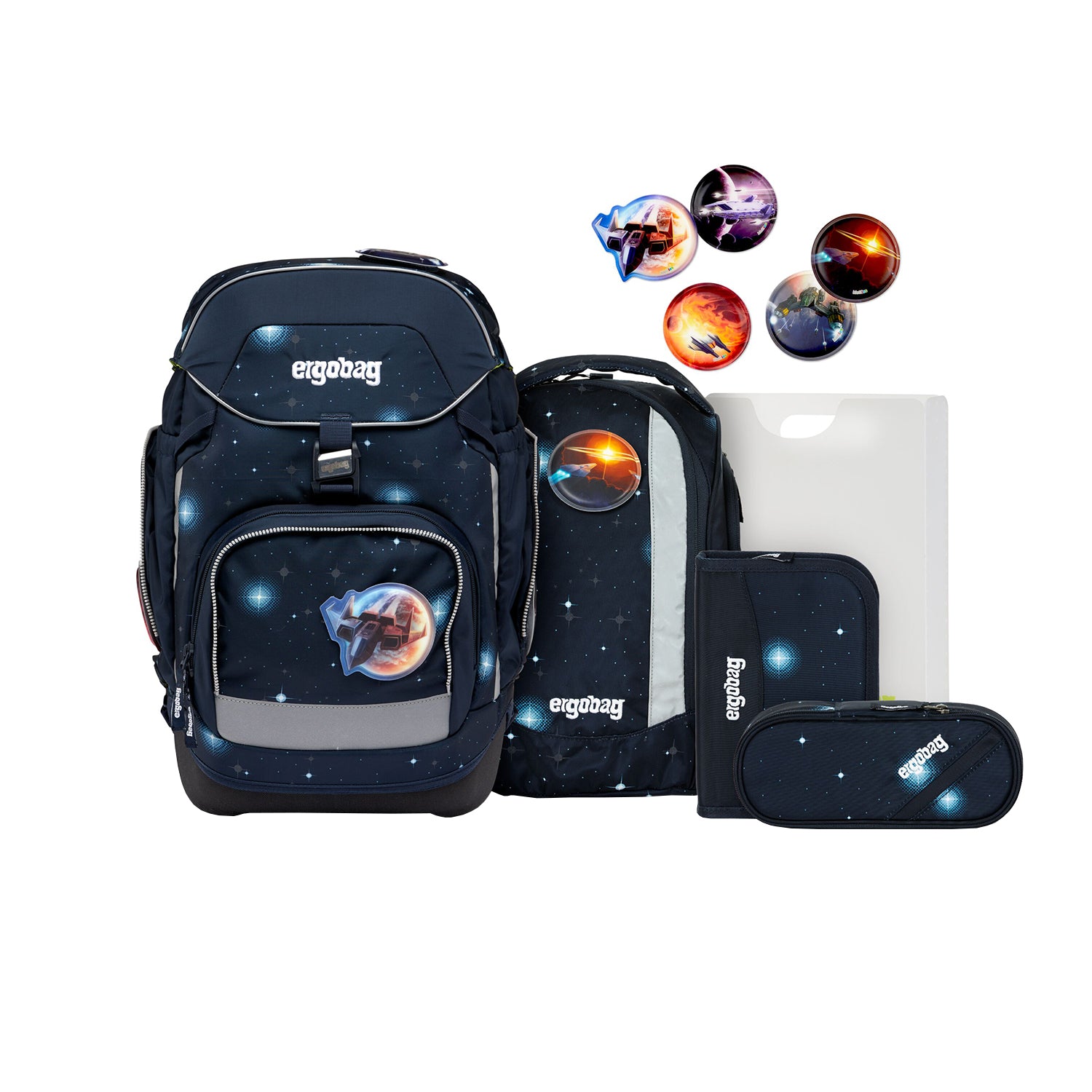 Ergobag Pack Schulrucksack Set 6-teilig 2.4
