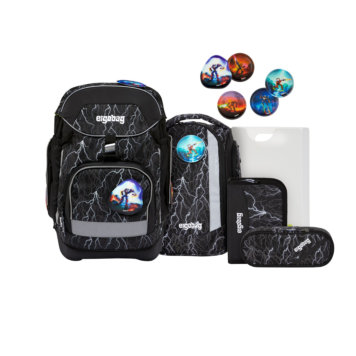 Ergobag Pack Schulrucksack Set 6-teilig 2.4