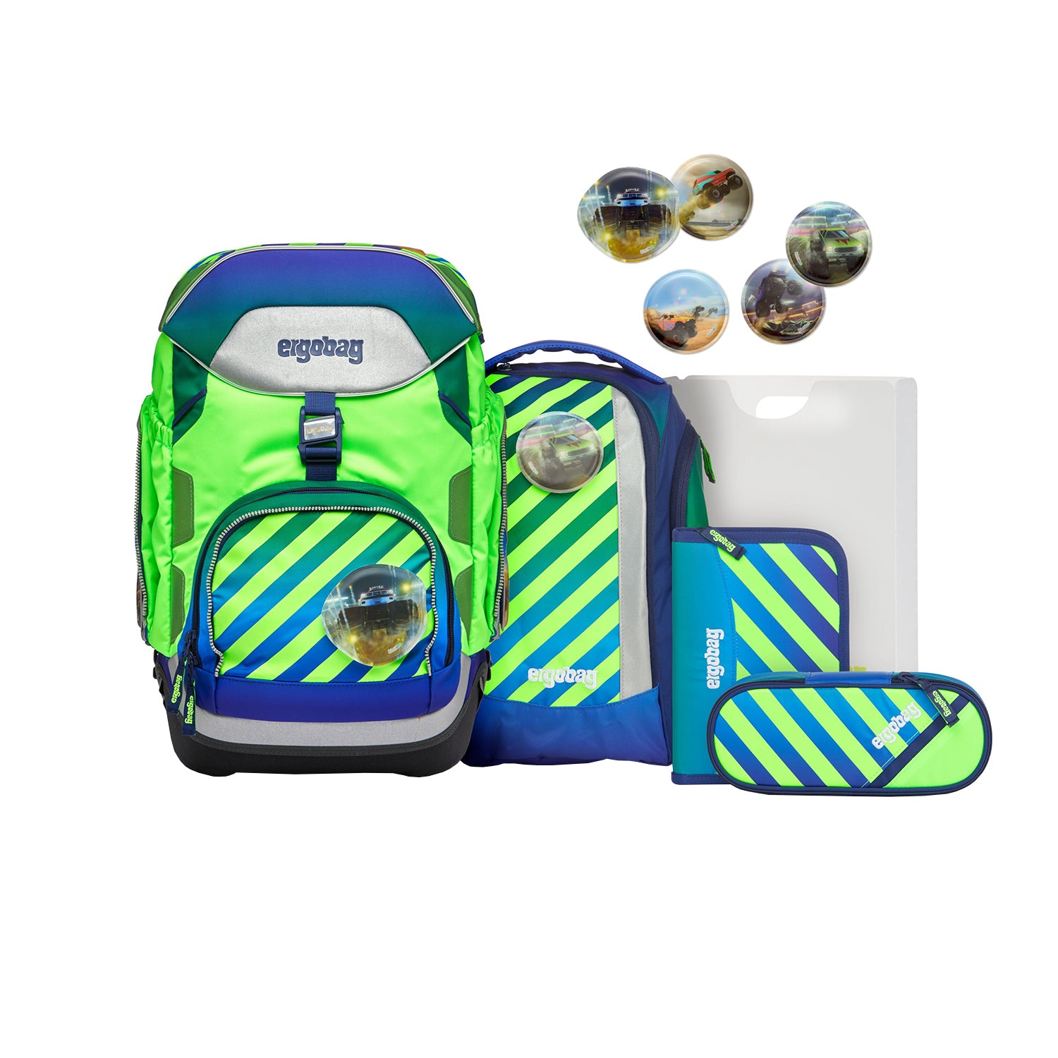 Ergobag Pack Schulrucksack Set 6-teilig 2.4