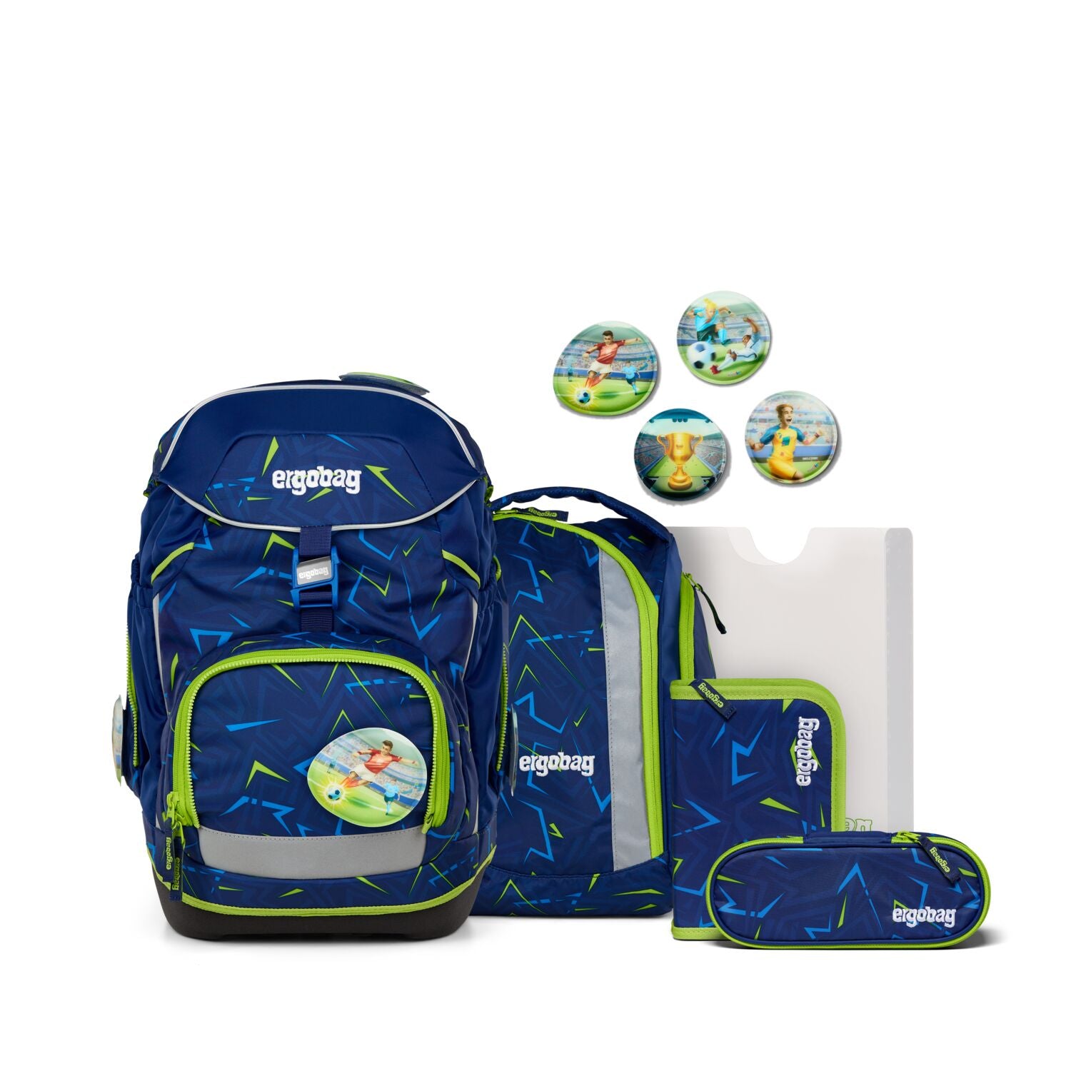 Ergobag Pack Schulrucksack Set 6-teilig