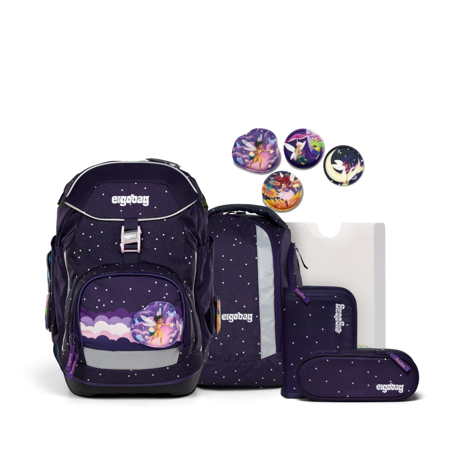 Ergobag Pack Schulrucksack Set 6-teilig