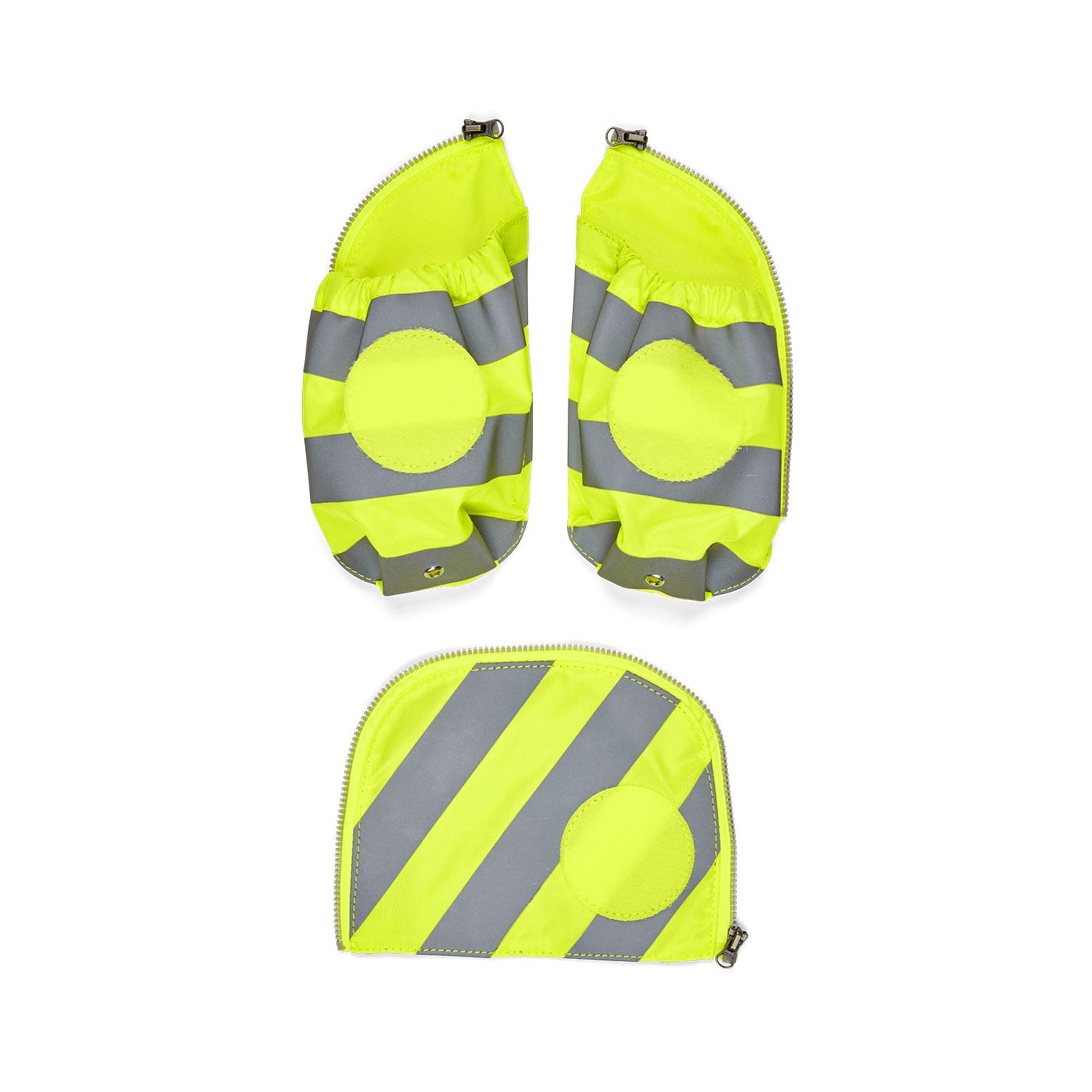 Ergobag Seitentaschen-Set mit Reflektorstreifen