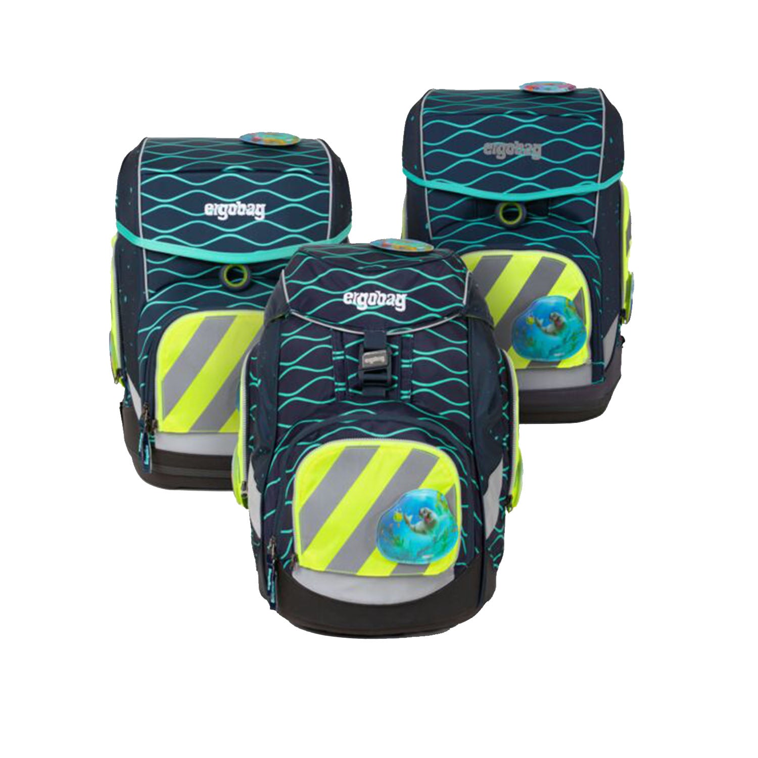 Ergobag Sicherheitsset mit Reflektorstreifen