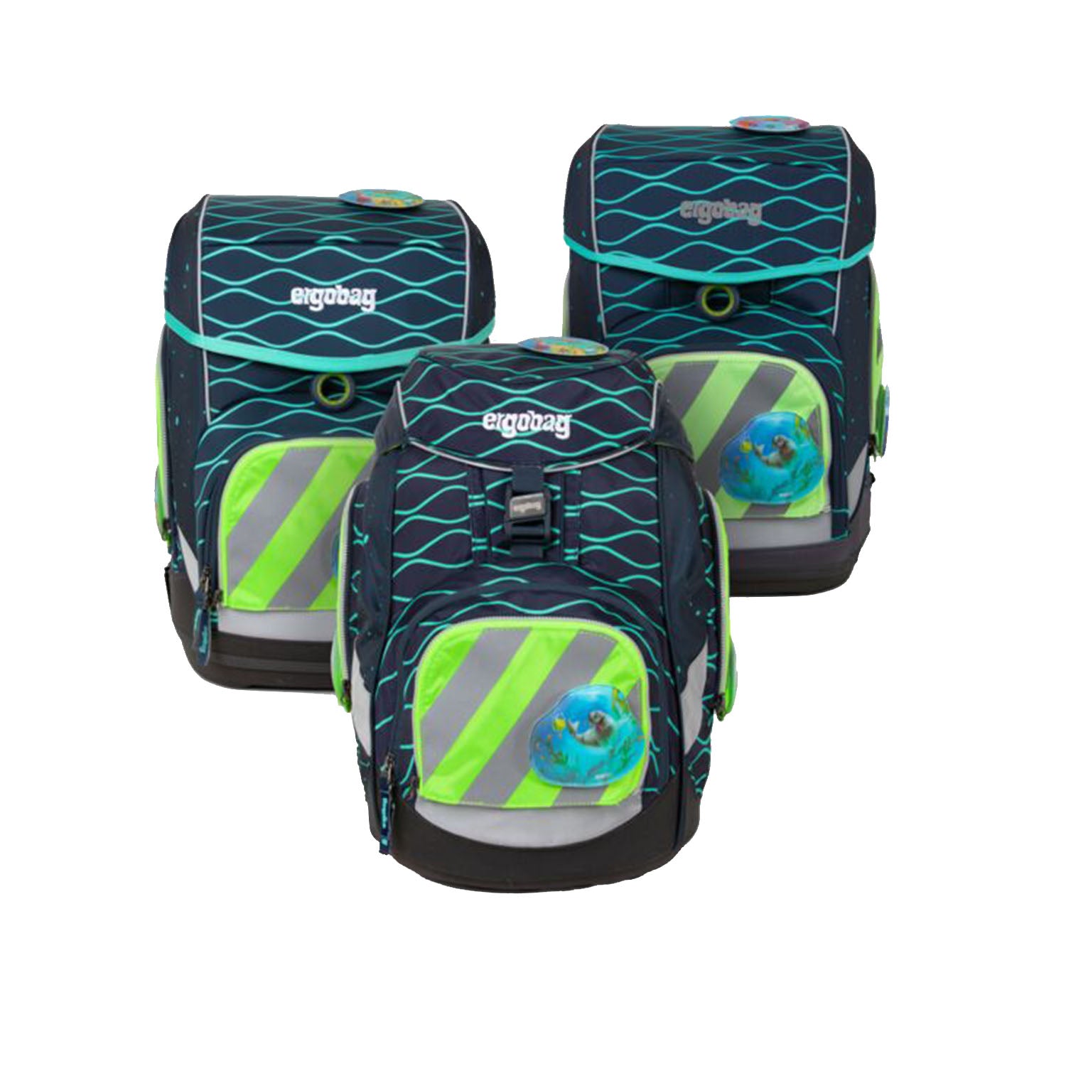 Ergobag Sicherheitsset mit Reflektorstreifen