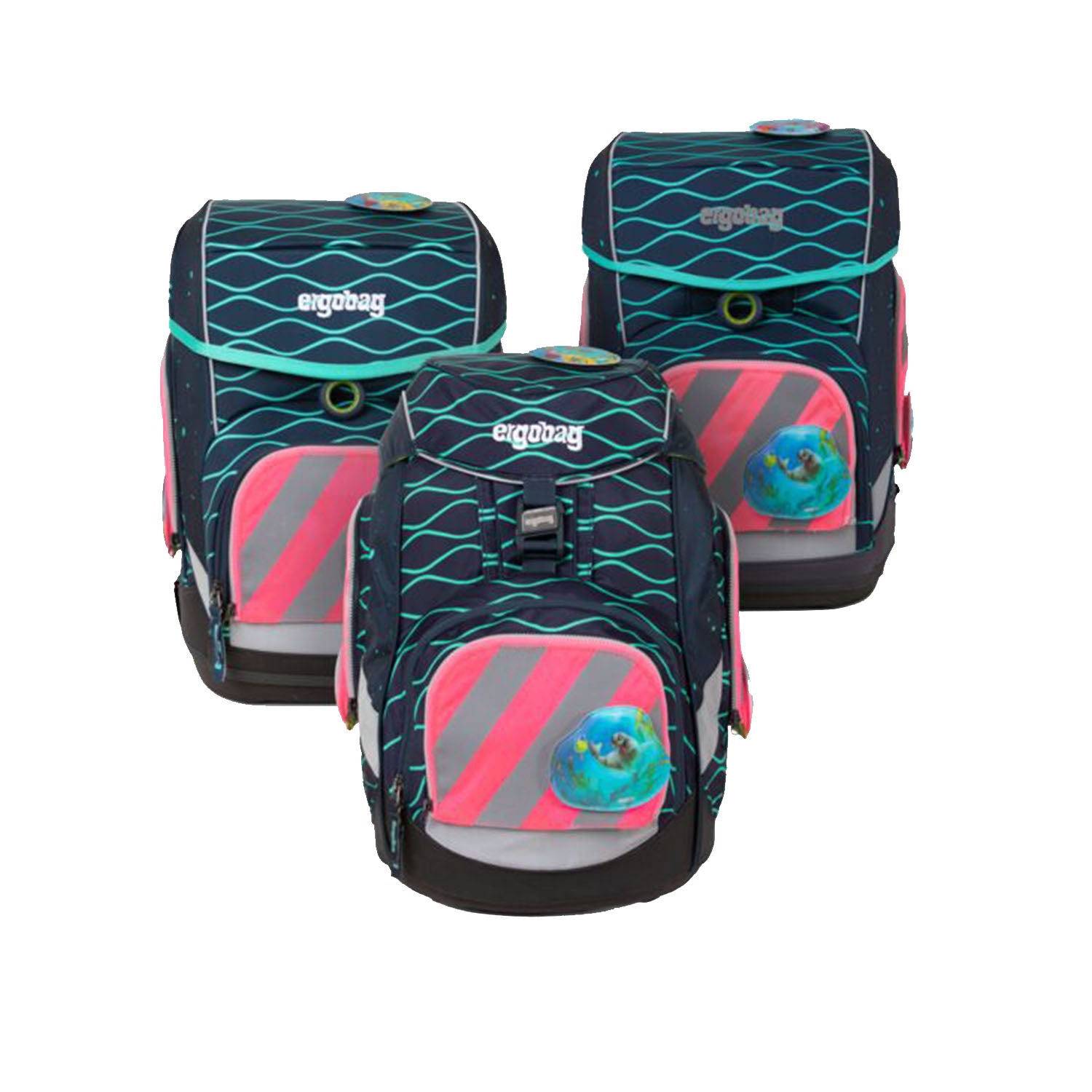 Ergobag Sicherheitsset mit Reflektorstreifen