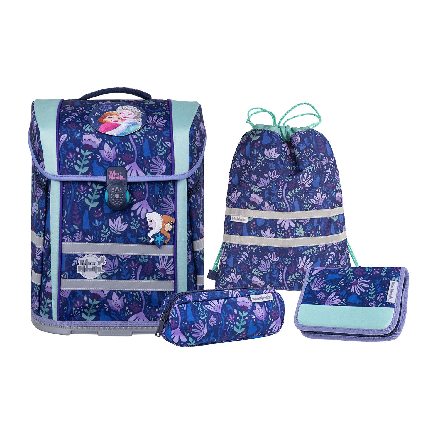 McNeill Perfecto Disney Schulranzen Set 5-teilig