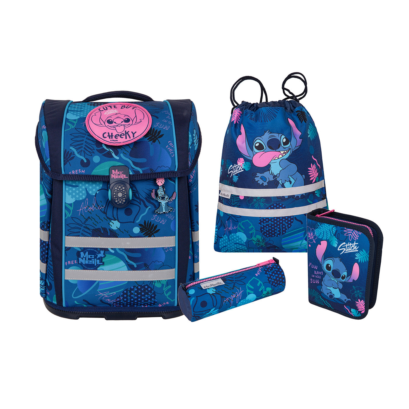McNeill Perfecto Disney Schulranzen Set 5-teilig