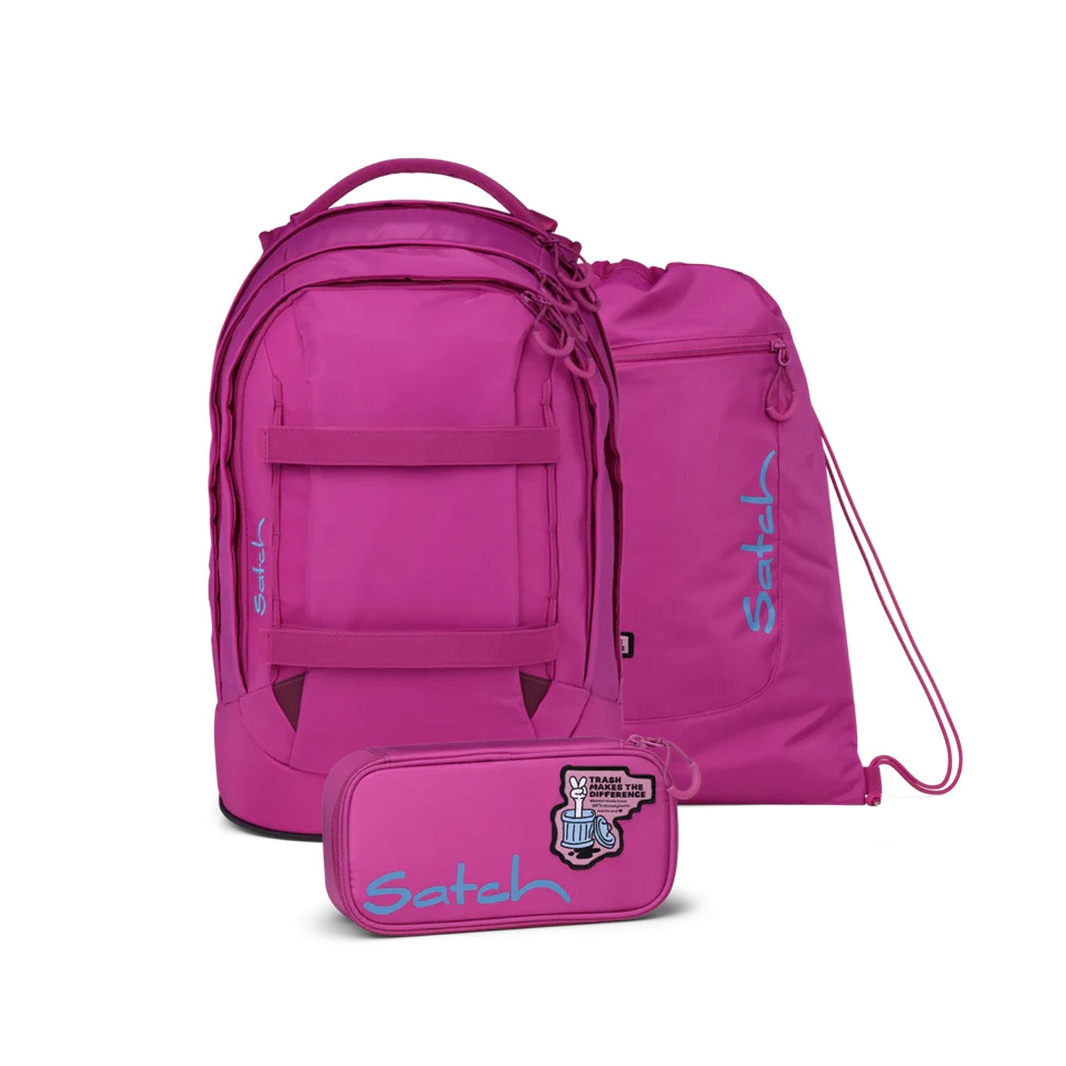Satch Pack Trash to Treasure Schulrucksack Set 3tlg.