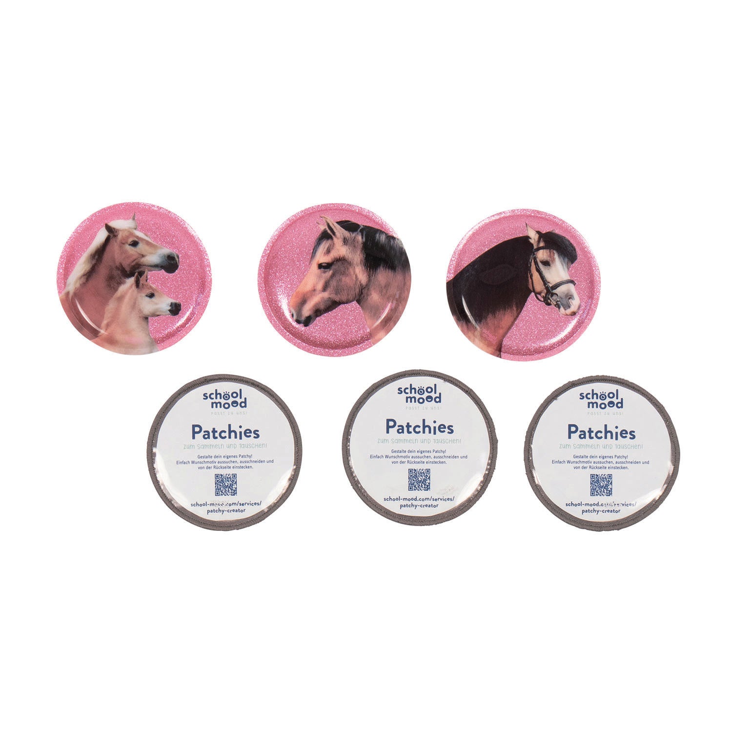 School Mood Patchy-Set - 6-teiliges Set