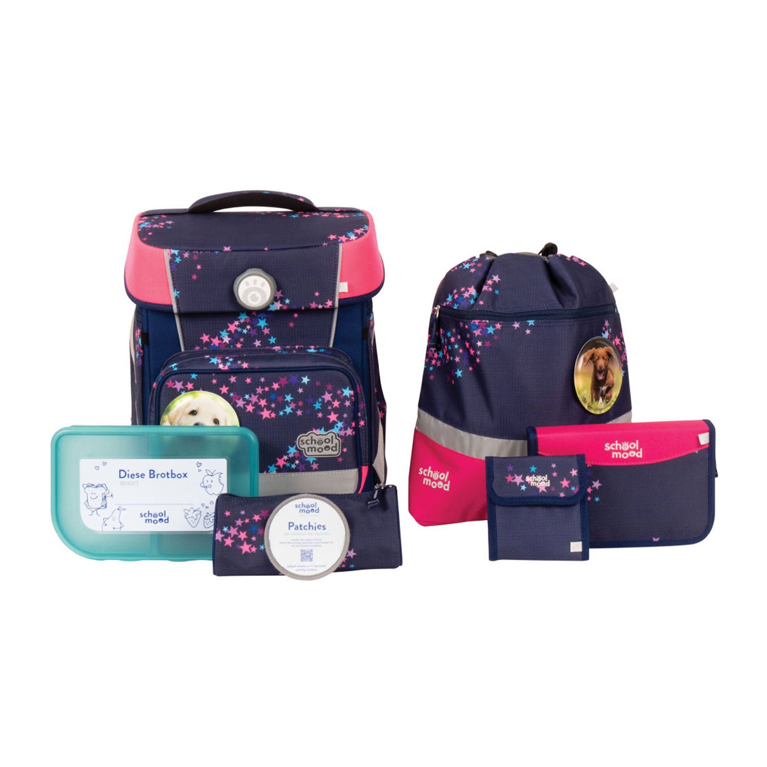 School Mood Champion Maxx - 7-teiliges Schulranzenset