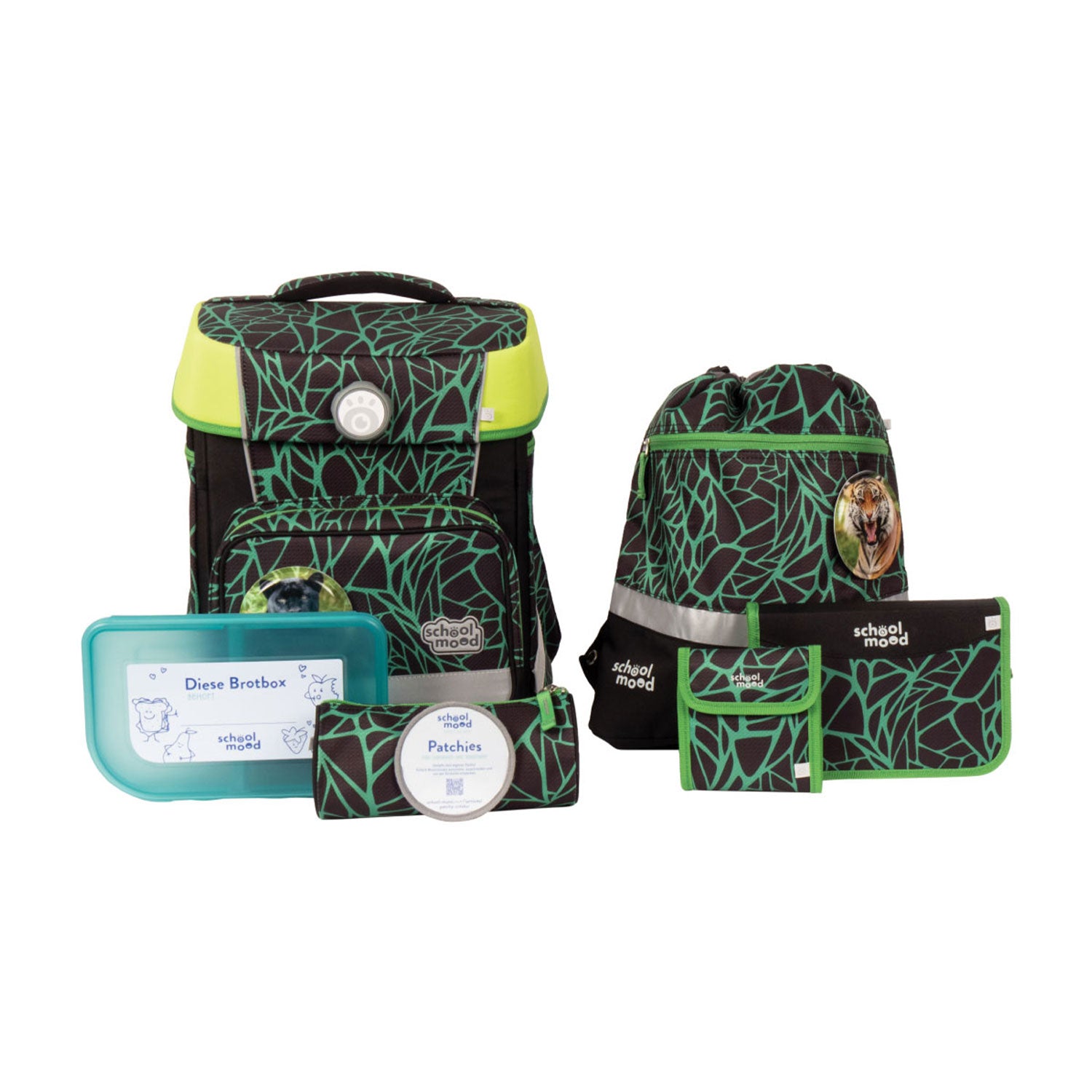 School Mood Champion Maxx - 7-teiliges Schulranzenset