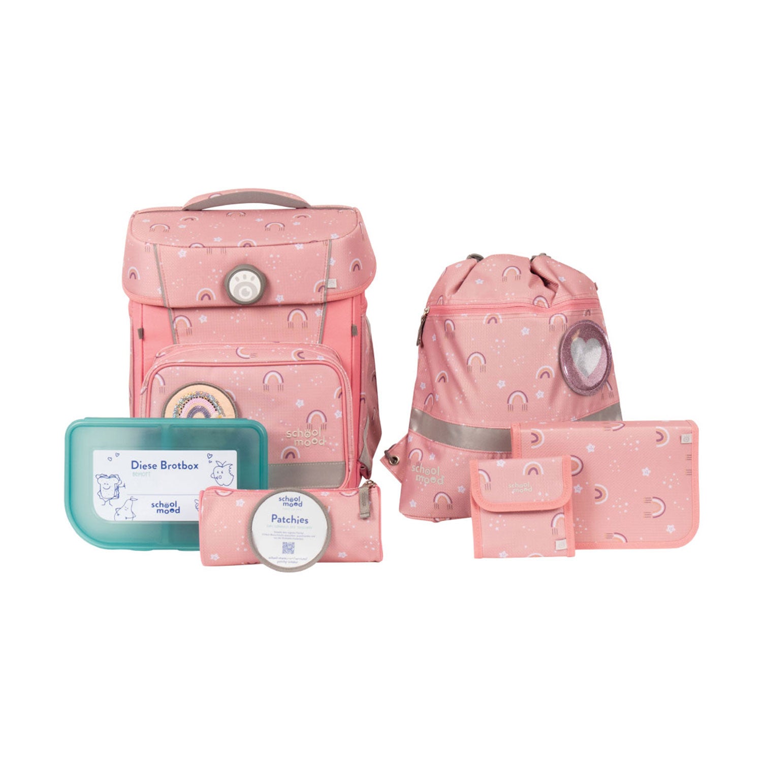 School Mood Champion Maxx - 7-teiliges Schulranzenset