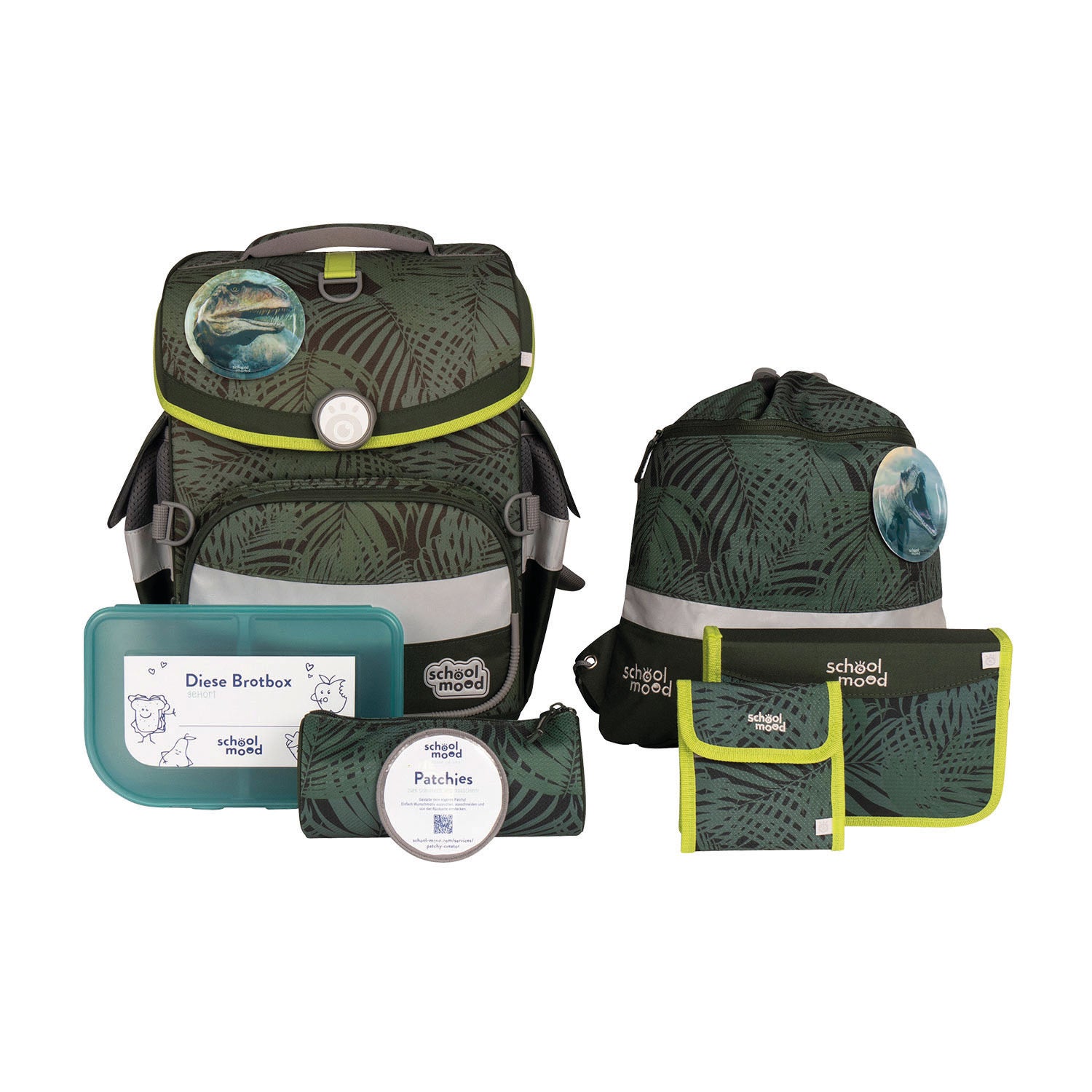 School Mood Timeless Air+ - 7-teiliges Schulranzenset