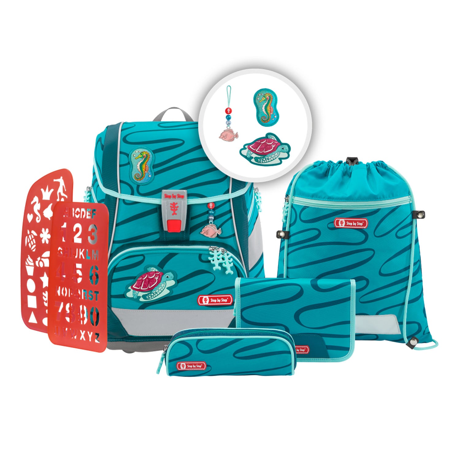 Step by Step 2IN1 PLUS - Schulranzen-Set 6-teilig