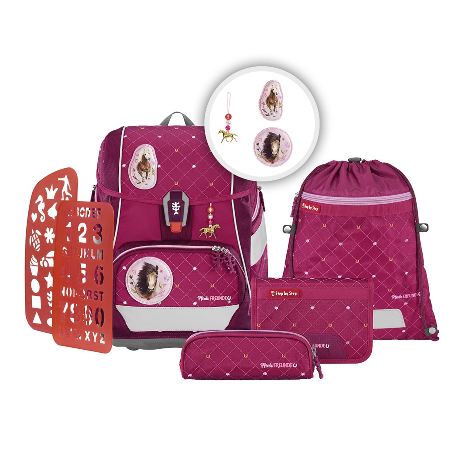 Step by Step 2IN1 PLUS - Schulranzen-Set 6-teilig