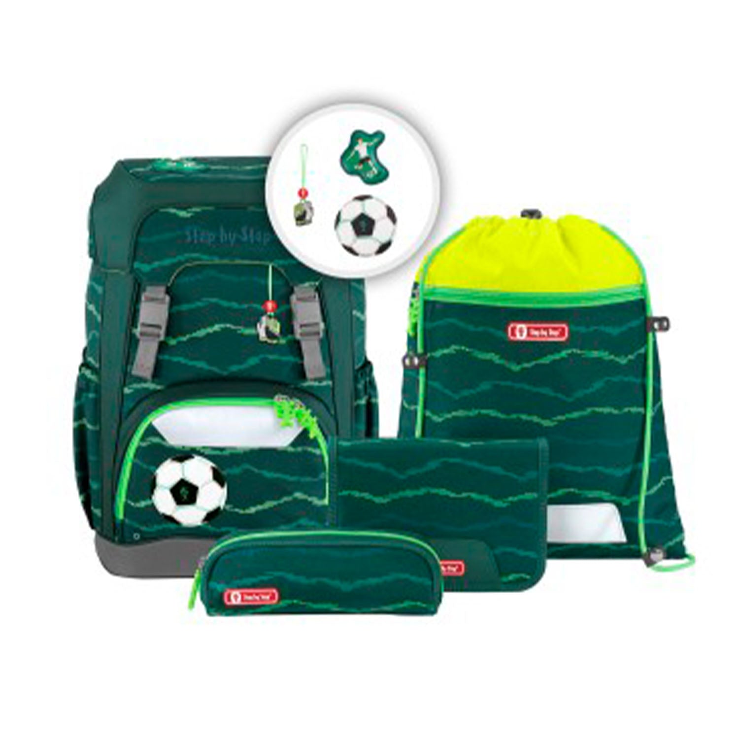 Step by Step Giant - Schulrucksack-Set 5-teilig