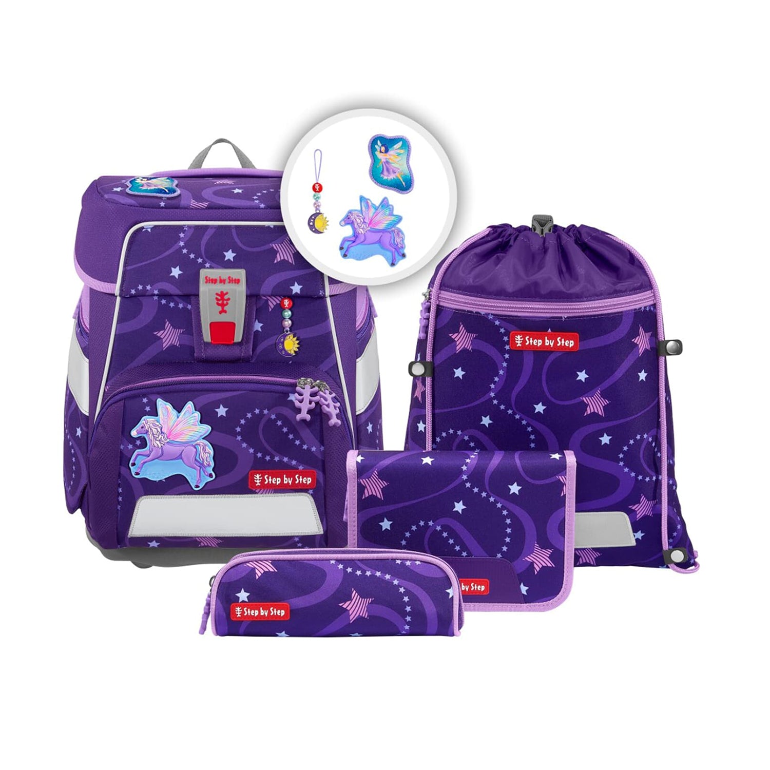 Step by Step Space - Schulranzen-Set 5-teilig