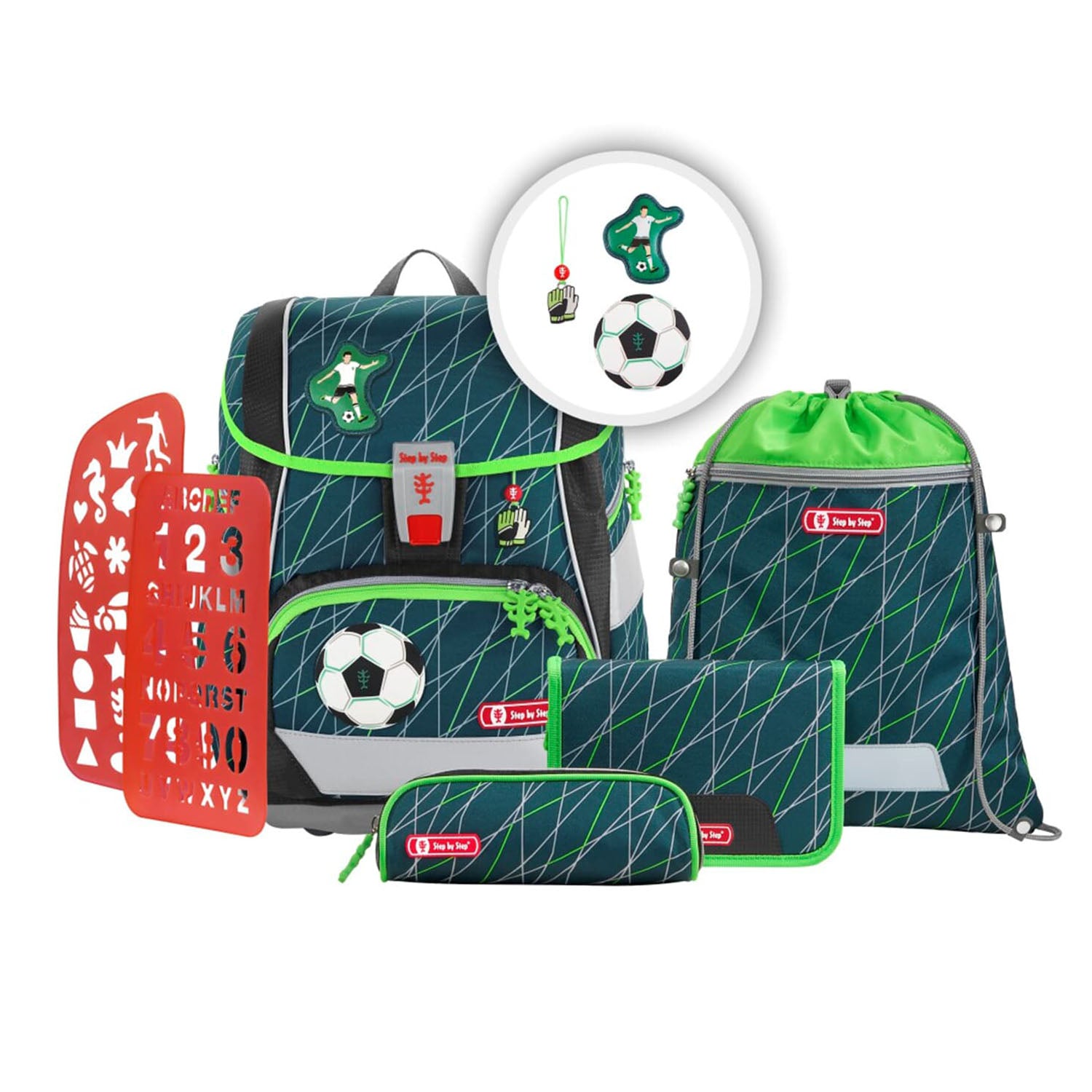 Step by Step 2IN1 PLUS - Schulranzen-Set 6-teilig