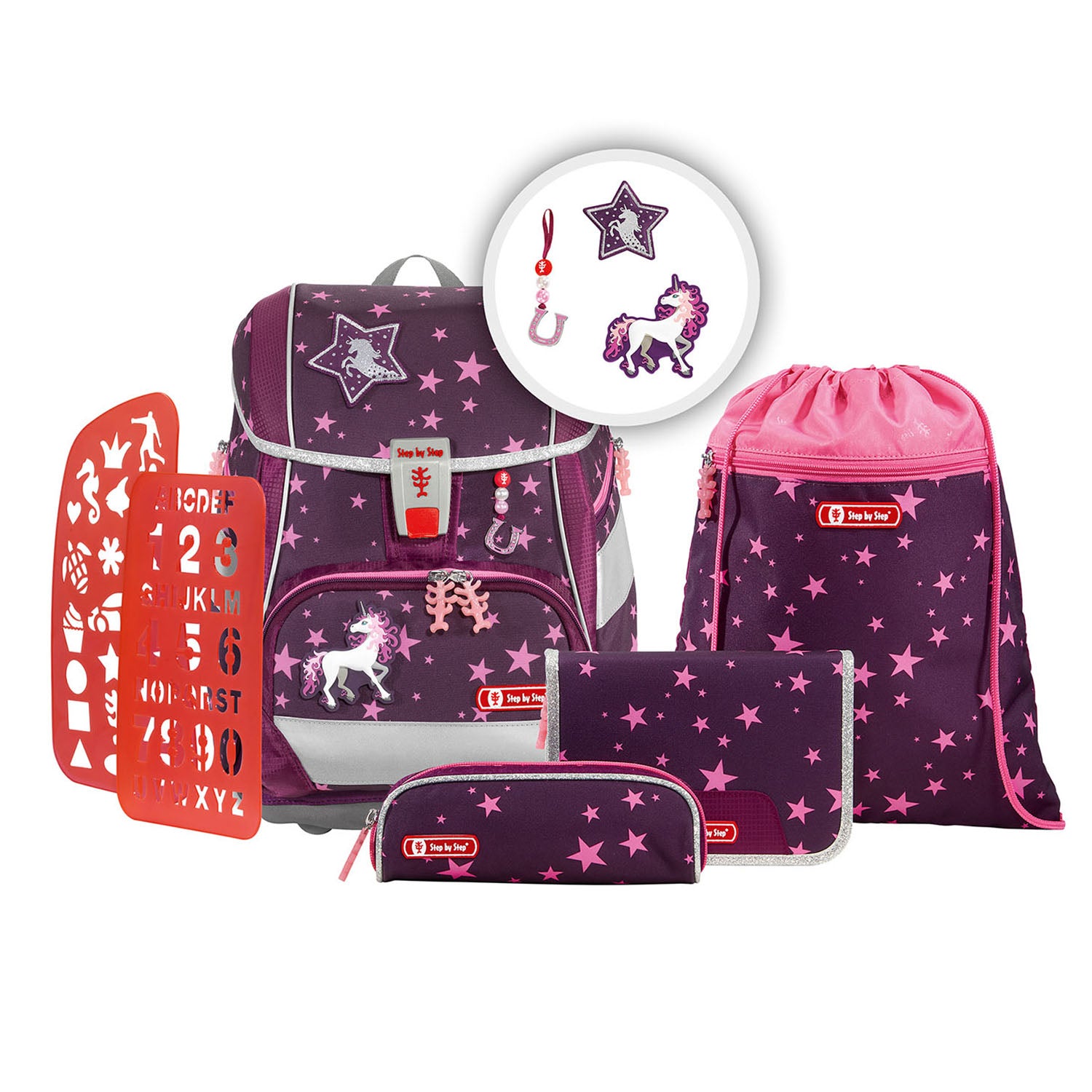 Step by Step 2IN1 PLUS - Schulranzen-Set 6-teilig