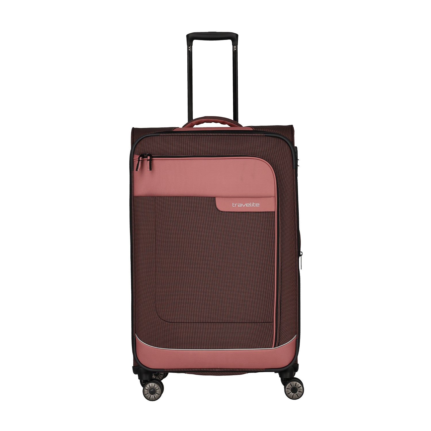 Travelite Viia - 4 Rollen Trolley mit Erweiterung L 77cm